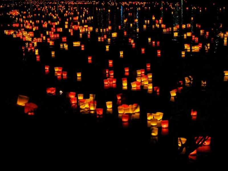 صور لـ #الشموع #مهرجان_الأضواء #أضواء