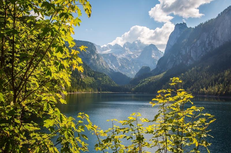 صور لـ #بحيرة #جبل_Dachstein #النمسا #تارن #غوساو