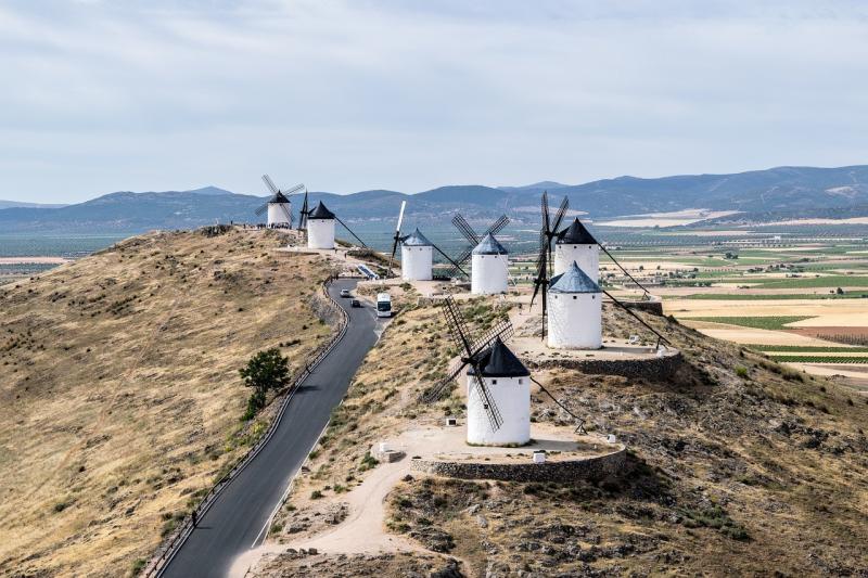 صور لـ #Consuegra #دون_كيشوت #المناظر_الطبيعيه #طواحين_الهواء #توليدو