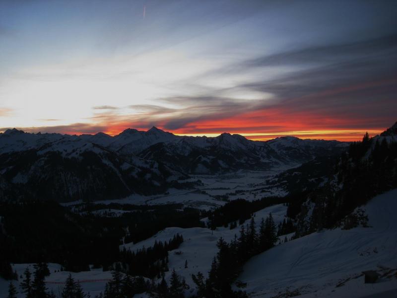 صور لـ #غروب_الشمس #Tannheimertal #مساء