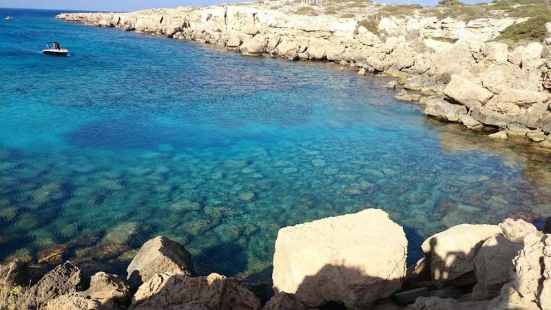 صور لـ #نابا #اللوحة_البحرية #بحر #محيط #قبرص #شاطئ_بحر