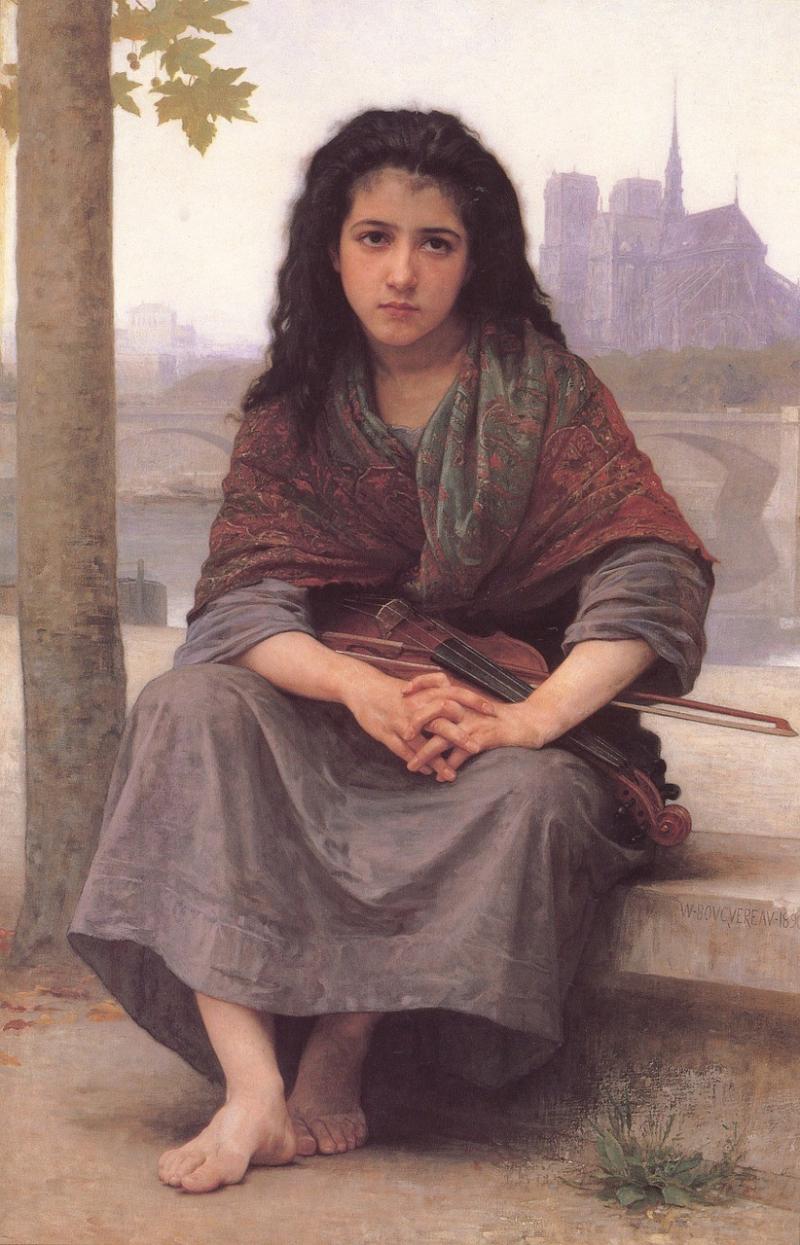 صور لـ #بوهيميا #Bouguereau #فن #وليام #أدولف #لوحة