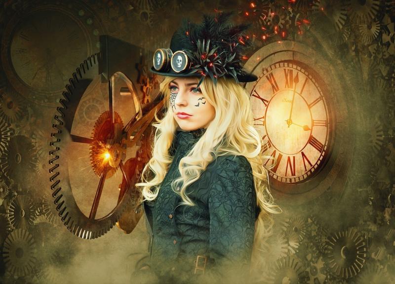 صور تحتوي #القوطي #داكن #صورة #Steampunk #خيال #قوطي