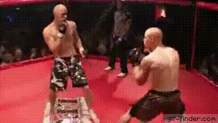 Double knockout #Gifs