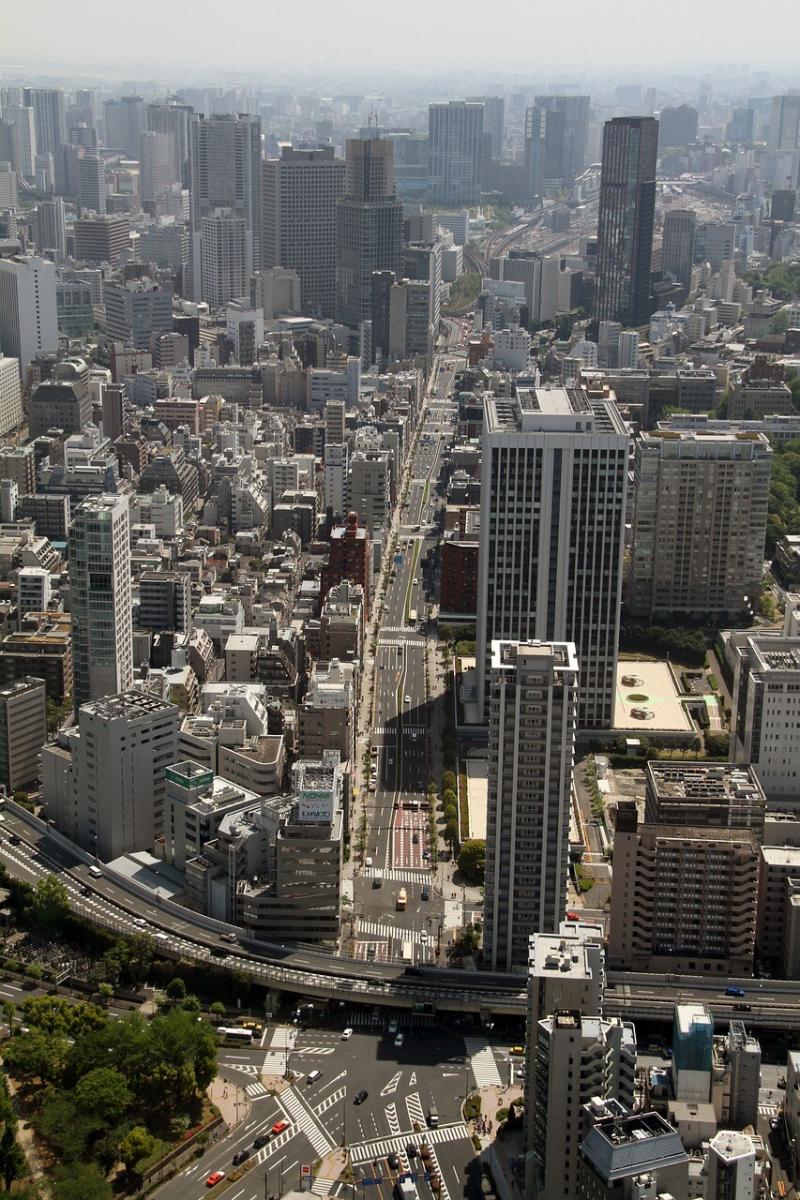 صور لـ #طوكيو #خط_السماء #حديث #مدينة #هندسة_معمارية