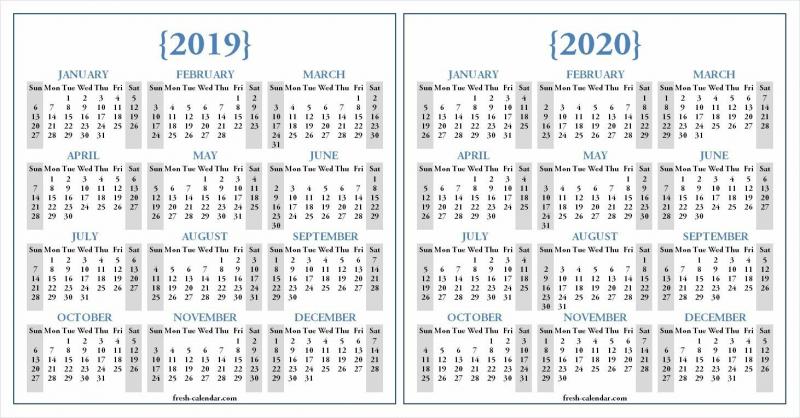 #تصاميم #رزنامة #تاريخ #Calendar للعام 2020 - 17