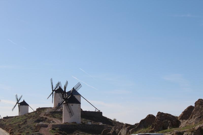 صور لـ #دون_كيشوت #Consuegra #المطاحن