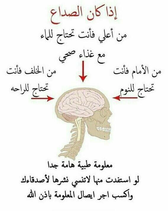 أنواع الصداع #صحة #طب