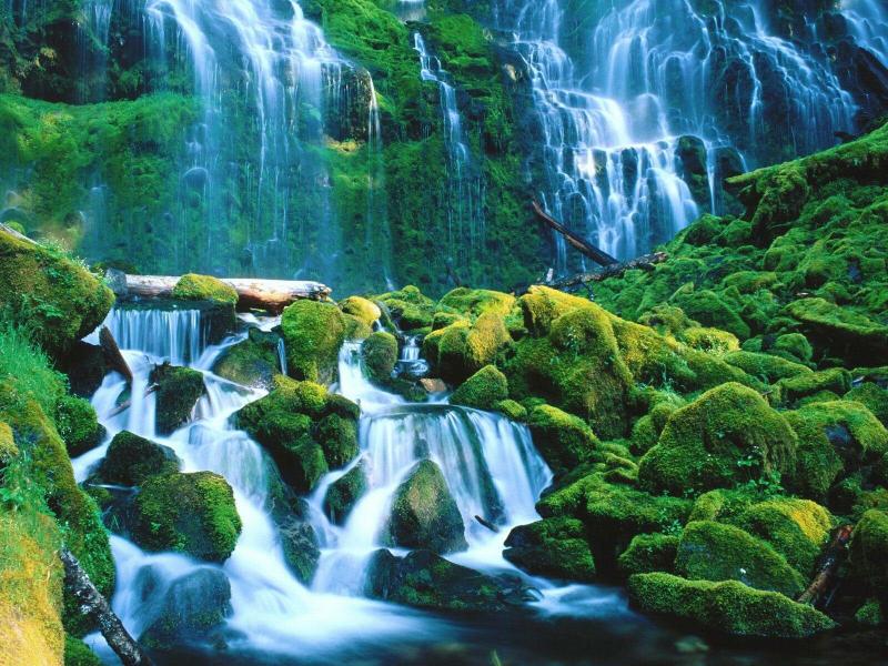 #خلفيات #صور #Waterfalls #شلالات #Nature #طبيعة عالية الوضوح - 8