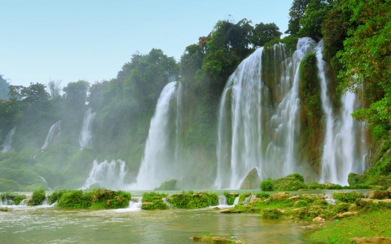 #خلفيات #صور #Waterfalls #شلالات #Nature #طبيعة عالية الوضوح - 10