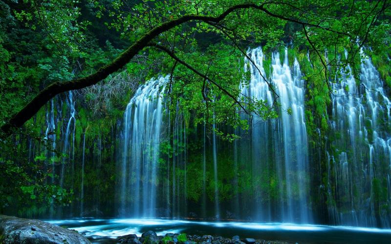 #خلفيات #صور #Waterfalls #شلالات #Nature #طبيعة عالية الوضوح - 74