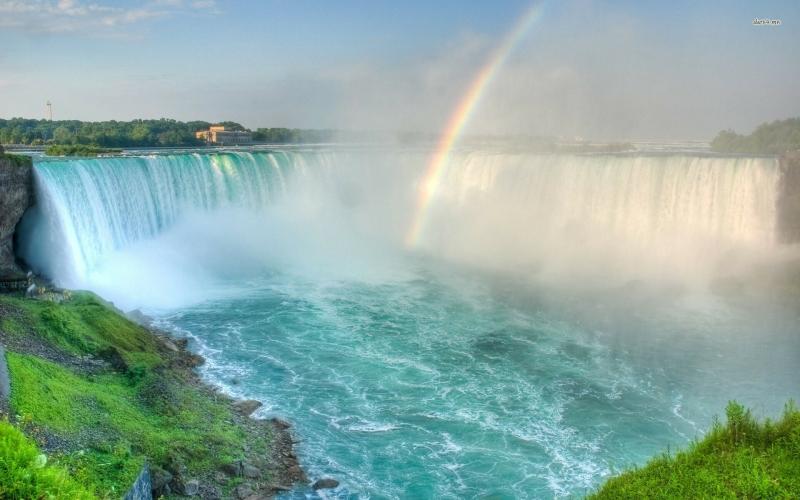 #خلفيات #صور #Waterfalls #شلالات #Nature #طبيعة عالية الوضوح - 83