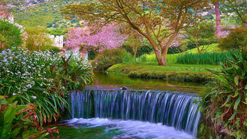 #خلفيات #صور #Waterfalls #شلالات #Nature #طبيعة عالية الوضوح - 82