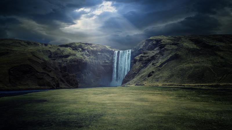 #خلفيات #صور #Waterfalls #شلالات #Nature #طبيعة عالية الوضوح - 78