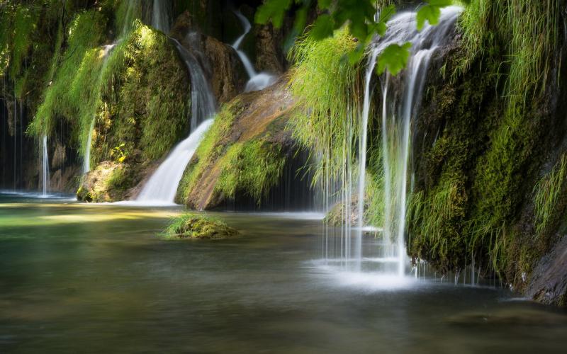 #خلفيات #صور #Waterfalls #شلالات #Nature #طبيعة عالية الوضوح - 61