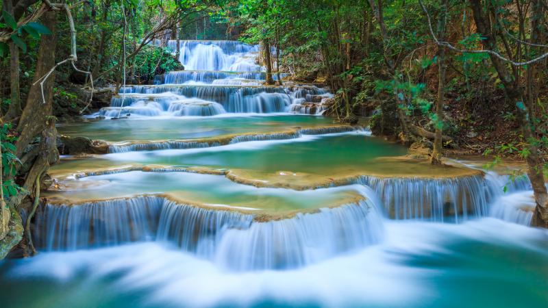 #خلفيات #صور #Waterfalls #شلالات #Nature #طبيعة عالية الوضوح - 73