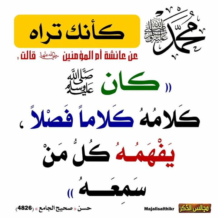 تعرف على سيدنا #محمد صلى الله عليه وسلم كأنك تراه - 15