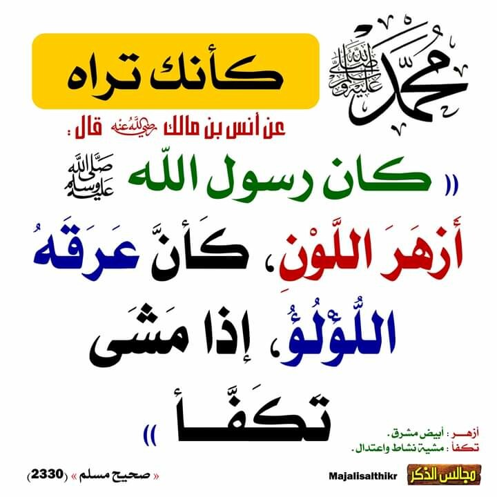 تعرف على سيدنا #محمد صلى الله عليه وسلم كأنك تراه - 11