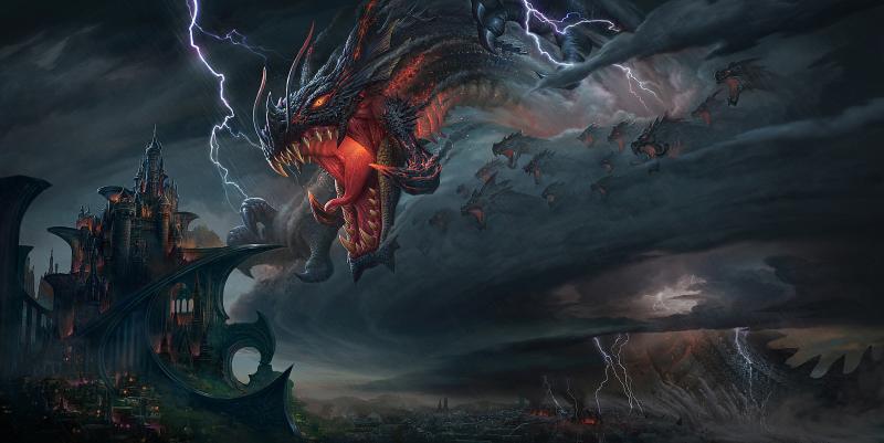 صور #تنين #Dragon #خيال عالية الوضوح - 358