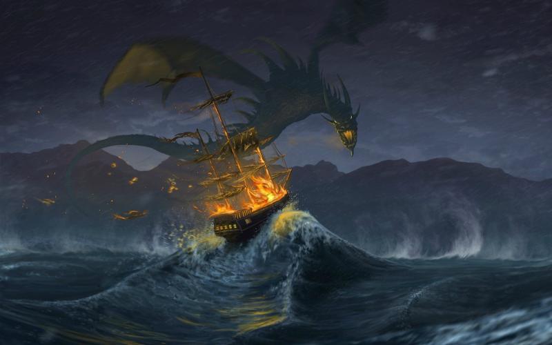 صور #تنين #Dragon #خيال عالية الوضوح - 371