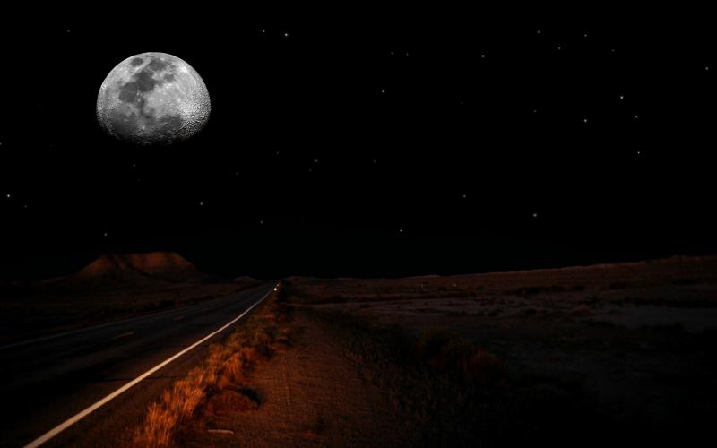 صور حقيقية ل #القمر #Moon عالية الوضوح - 30