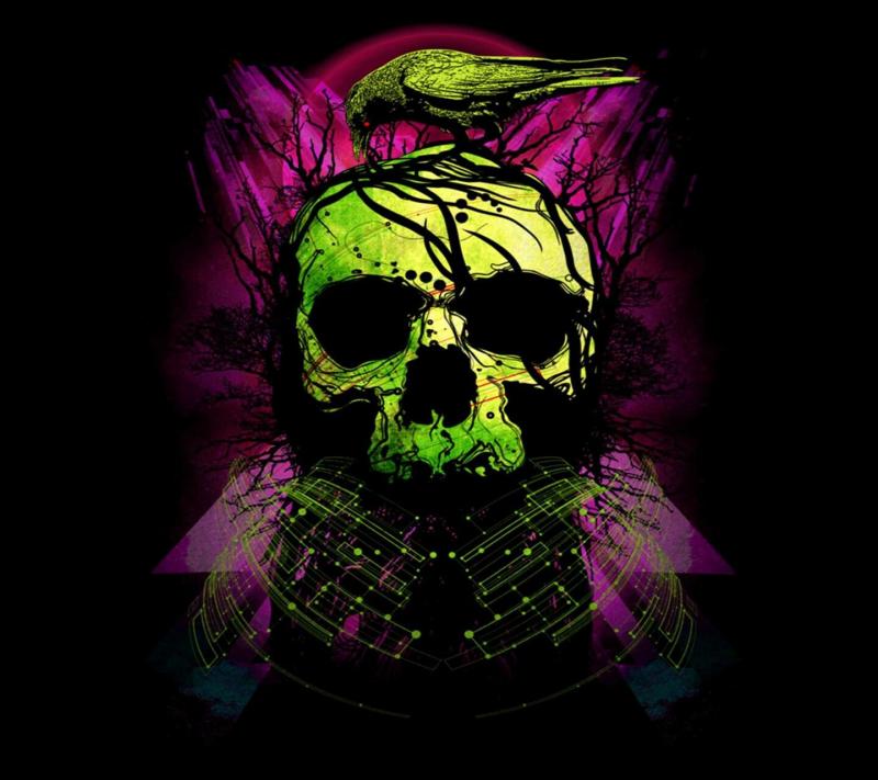 #خلفيات #Abstract #جماجم #Skulls عالية الوضوح - 85