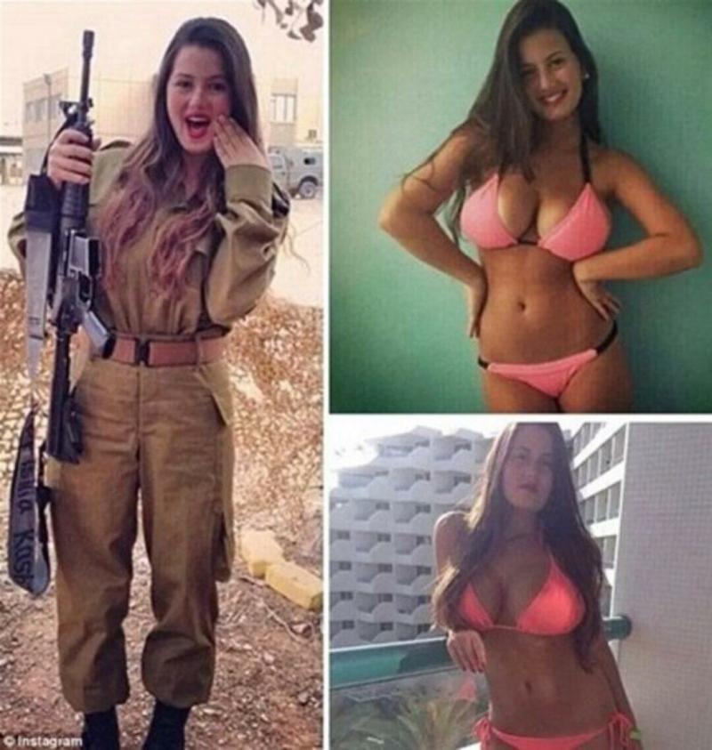 صور مجندات جيش الإحتلال الإسرائيلي بالزي العسكري و بملابس البحر #بكيني #Bikini #بنات #فلسطين #إسرائيل - 13