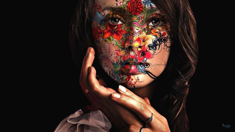 رسم على الجسد #Body_Painting #فن - 34