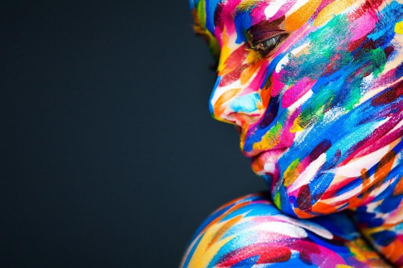 رسم على الجسد #Body_Painting #فن - 35