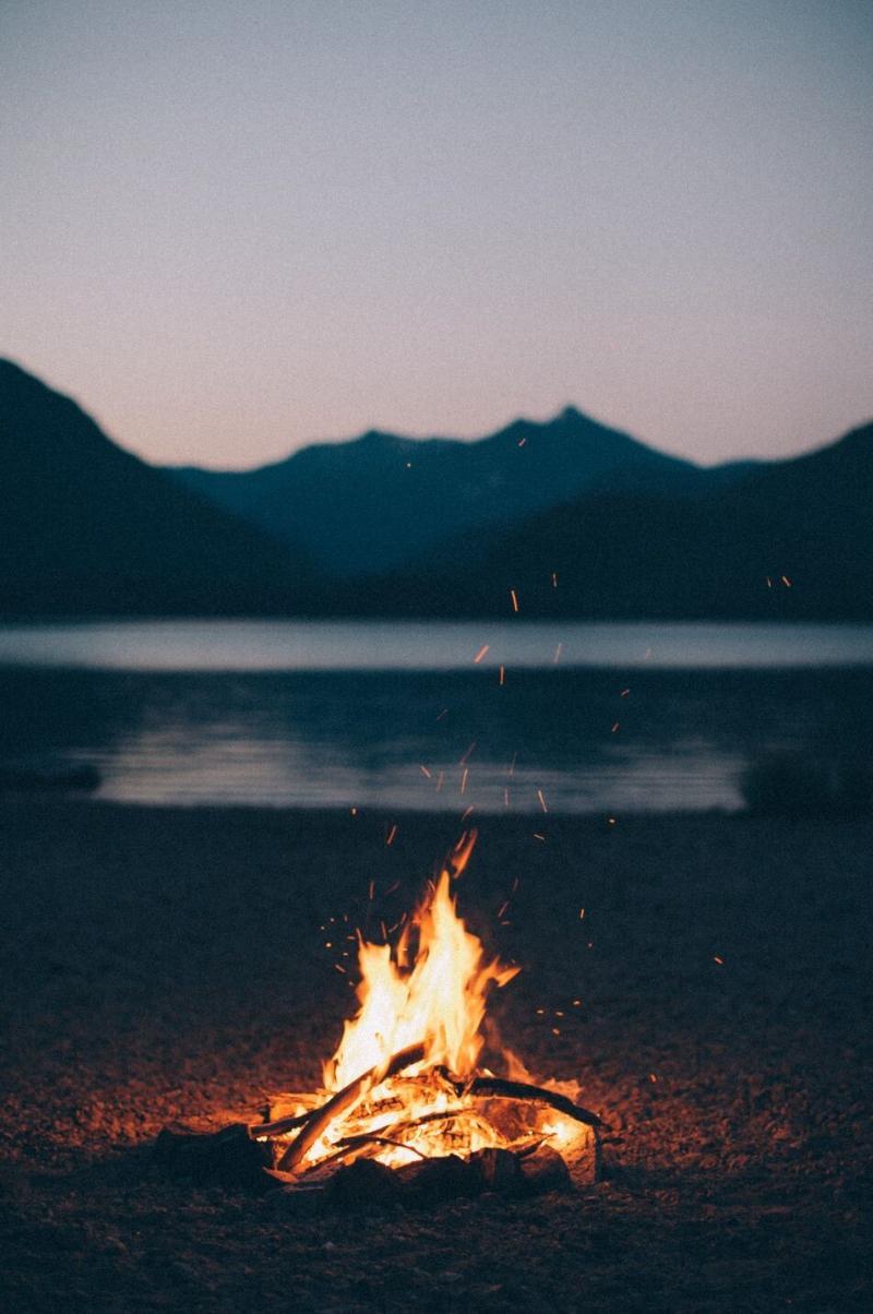 #خلفيات للكتابة عليها #Campfire #نار #مخيم - 40