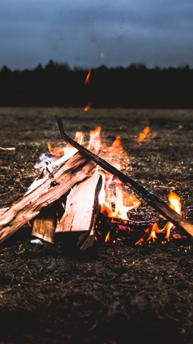 #خلفيات للكتابة عليها #Campfire #نار #مخيم - 32