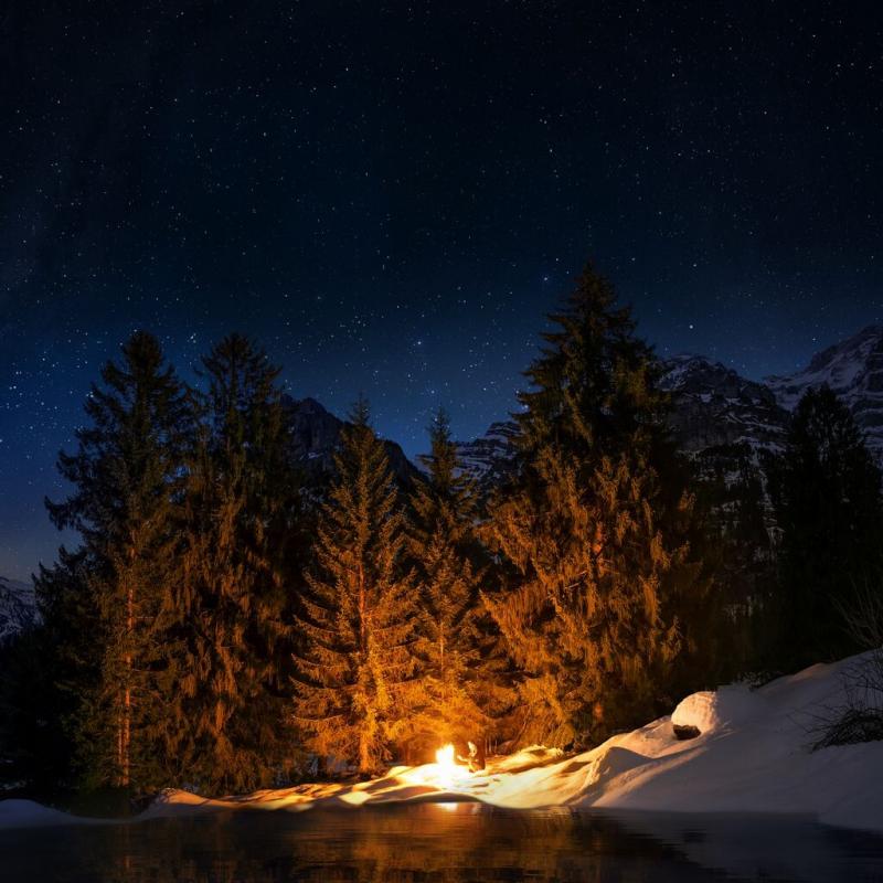#خلفيات للكتابة عليها #Campfire #نار #مخيم - 44