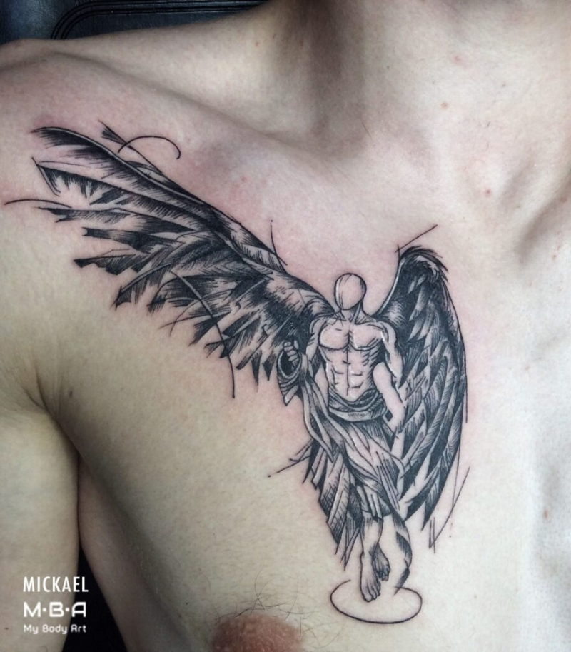 #وشوم #Tattoos #ملائكة #Angels #بنات - 10