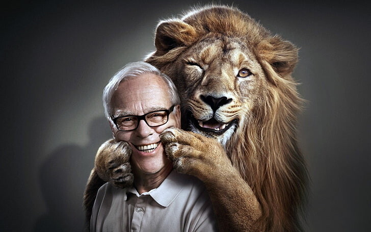 #أسد #Lion #حيوانات #Animals #طبيعة #Nature #خلفيات عالية الوضوح - 97