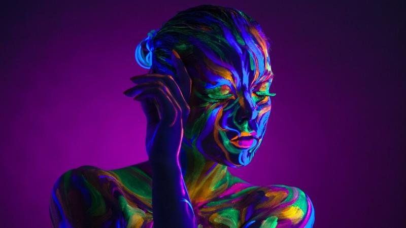 #رسم على الجسم #Body_Painting #فن - 3