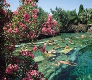 Pamukkale, Turkey.