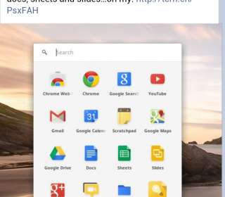 Google is giving one click access to docs sheets & slides