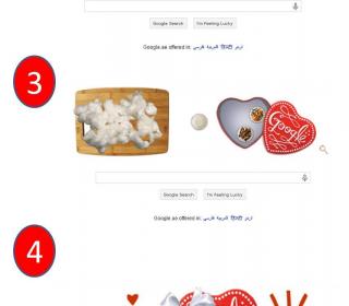 #Google in the #Valentine_Day helps you Create and Share your love Cakes 