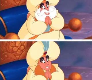 The Sultan #Disney_characters without beards